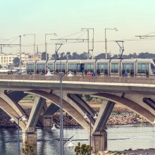 Lancement des travaux du Pont Hassan II et du Tramway de Rabat-Salé 23/12/07 (Partie 1)