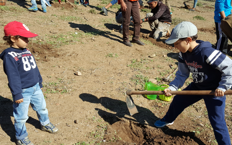 Journée de plantation dans la Vallée du Bouregreg