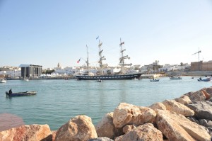 Arrival of the Belem in Bouregreg