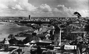 Rabat Vue Geneale les oudayas et la Tour Hassan