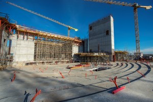 Building site of the Grand Theater of Rabat   