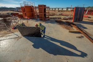 Building site of the Grand Theater of Rabat   