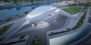 Vue globale « Grand Théâtre de Rabat » 